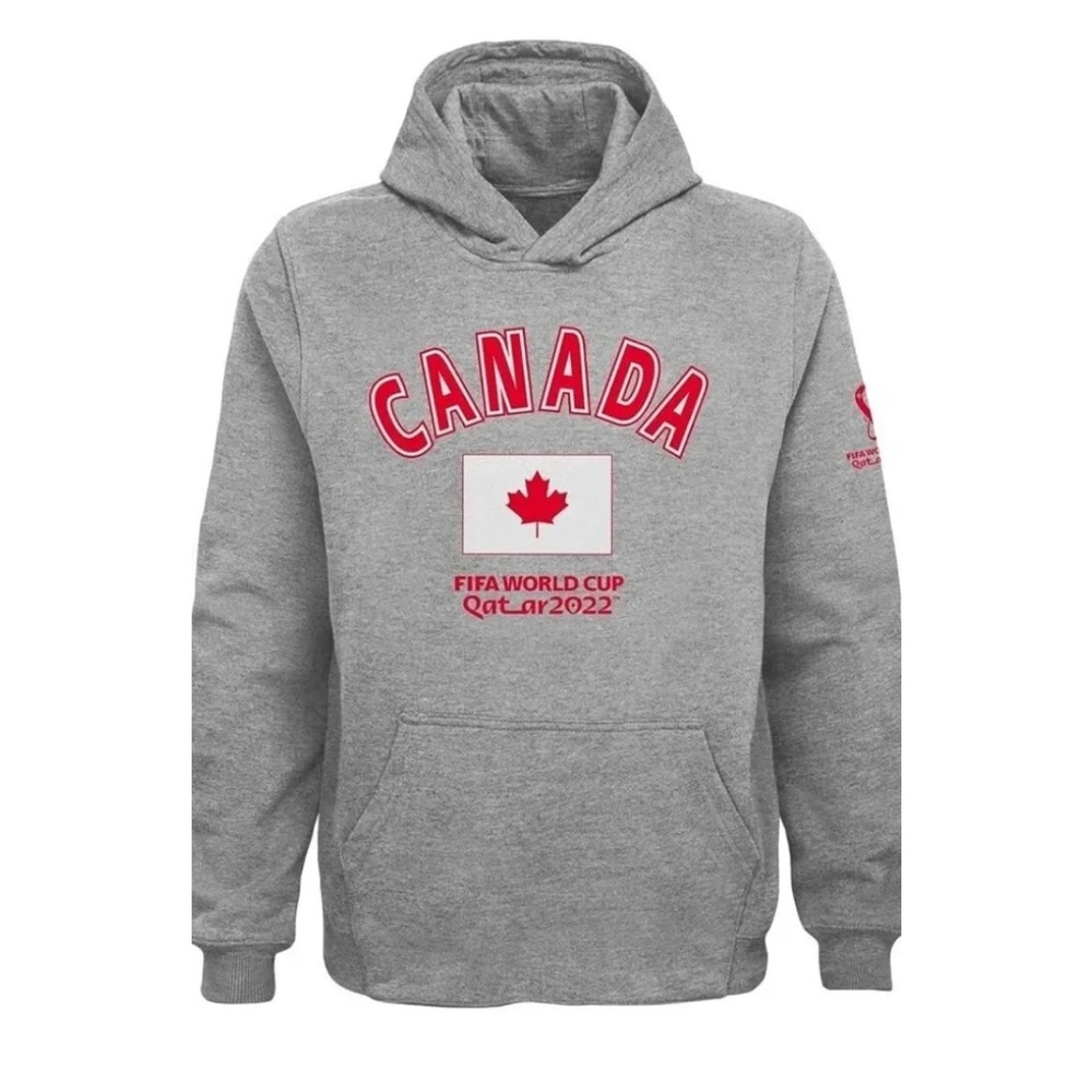 NWT FIFA World Cup 2022 Team Canada Official Licensed Product Hoodie size XL